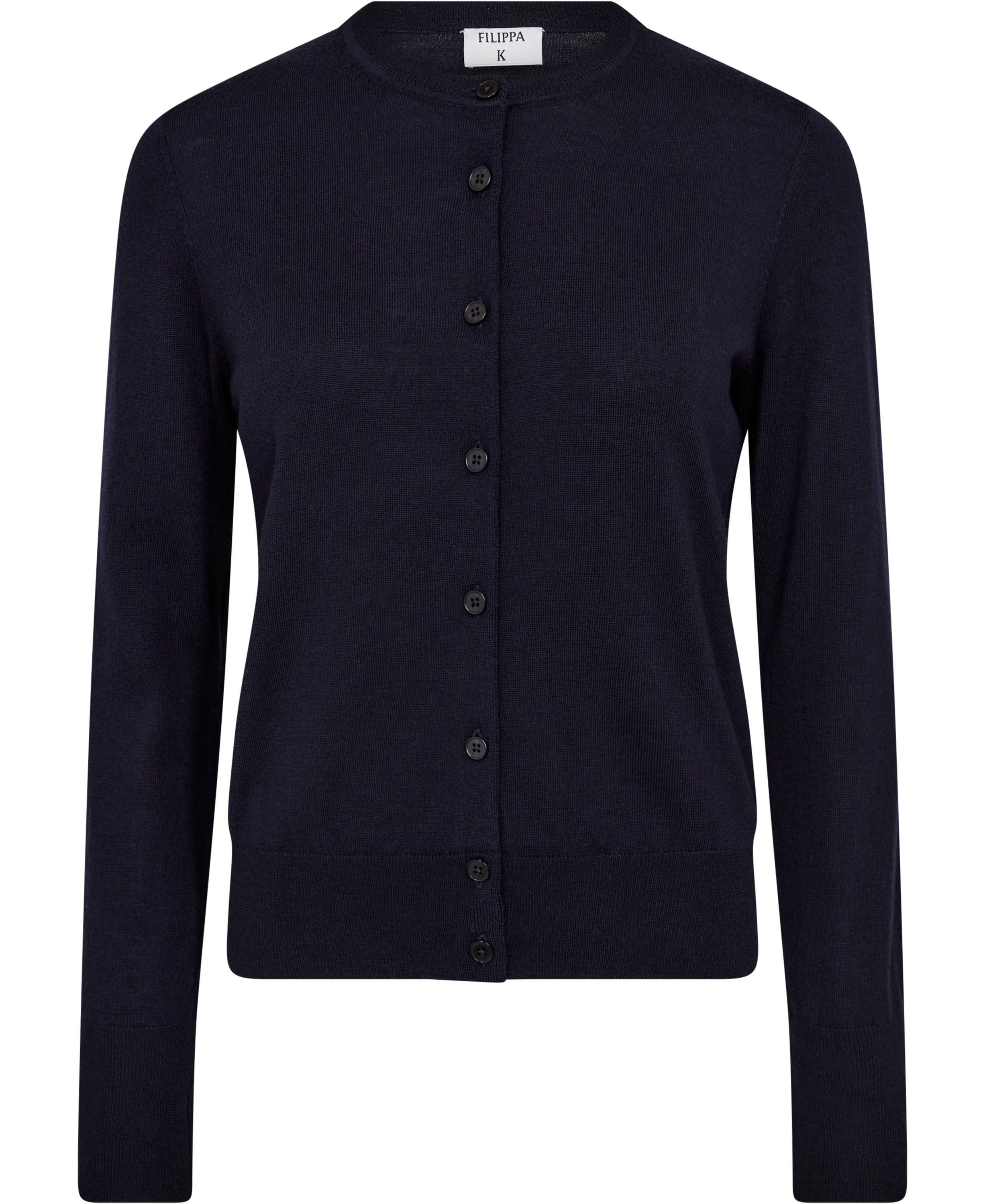 Filippa K Merino Short Cardigan Dam Stickade Tröjor Stl. XS - Från Magasin