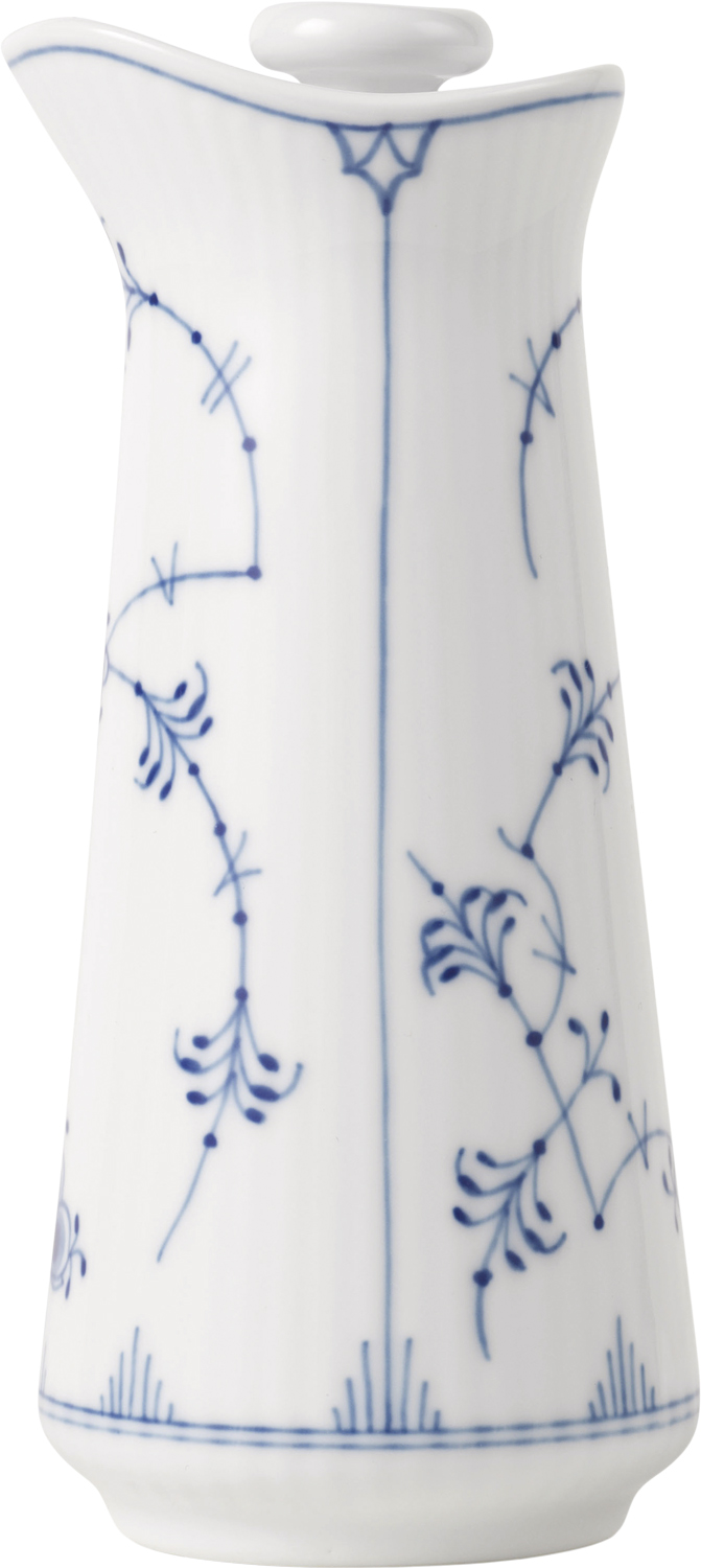 Royal Copenhagen Musselmalet Riflet Olie og Eddikeflaske, 13,5 cm - Bordsdukning Från Magasin