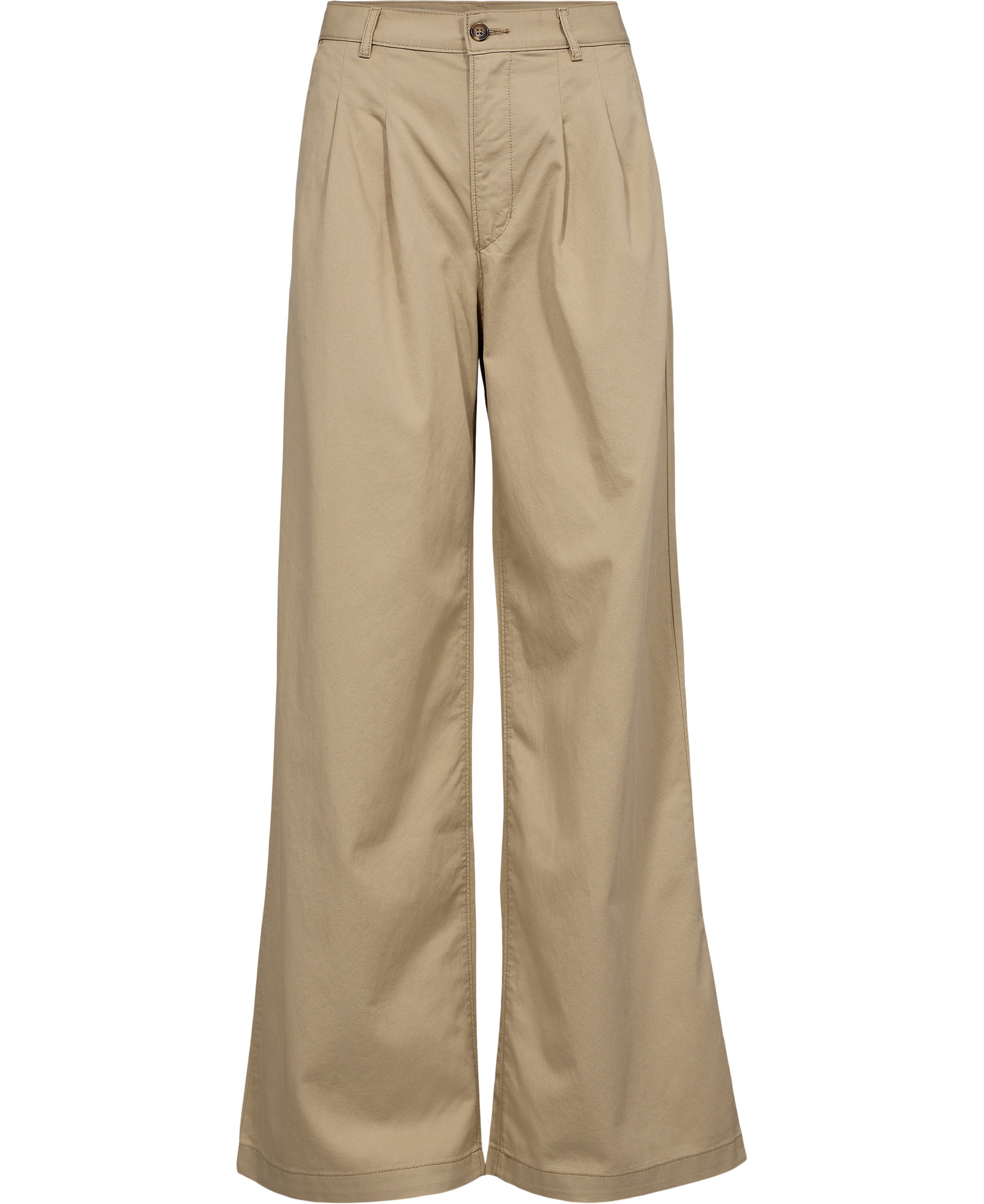 Levi's Pleated Wideleg Trouser Safari Dam Breda Byxor Stl. W27 / L32 - Från Magasin
