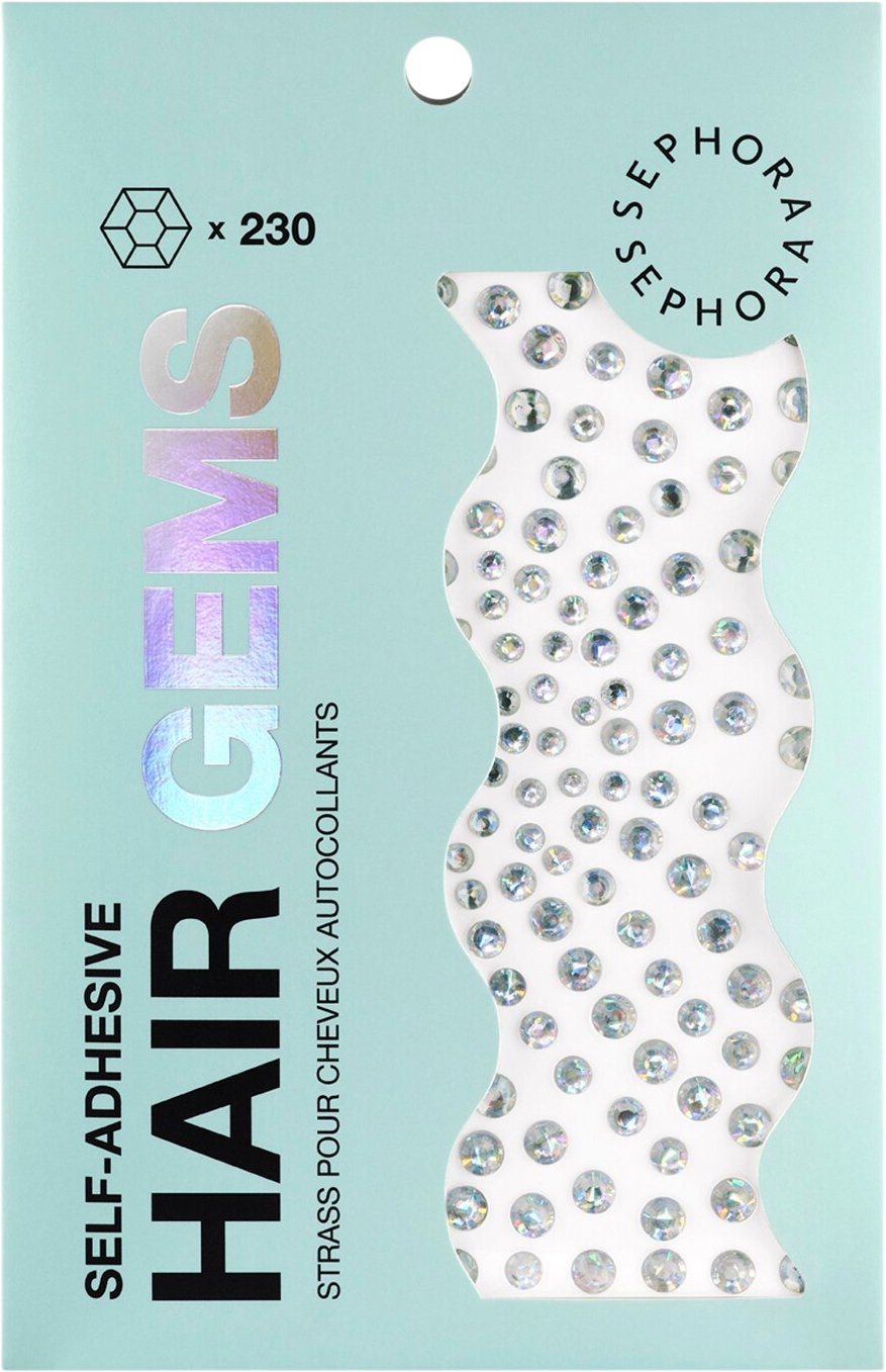 Sephora Collection Hair Strass Självhäftande Hårsmycken Dam Hårklämmor Stl. 230 pc. - Från Magasin