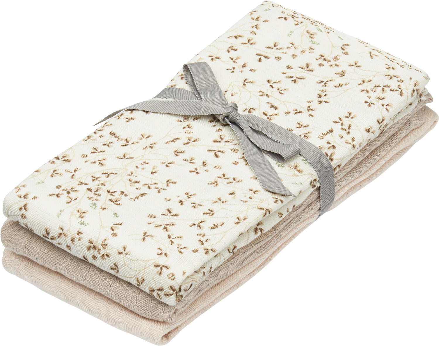 Cam Copenhagen Muslin Cloth, 3pack - Gots Mix Lierre, Almond, Hazel Från Magasin