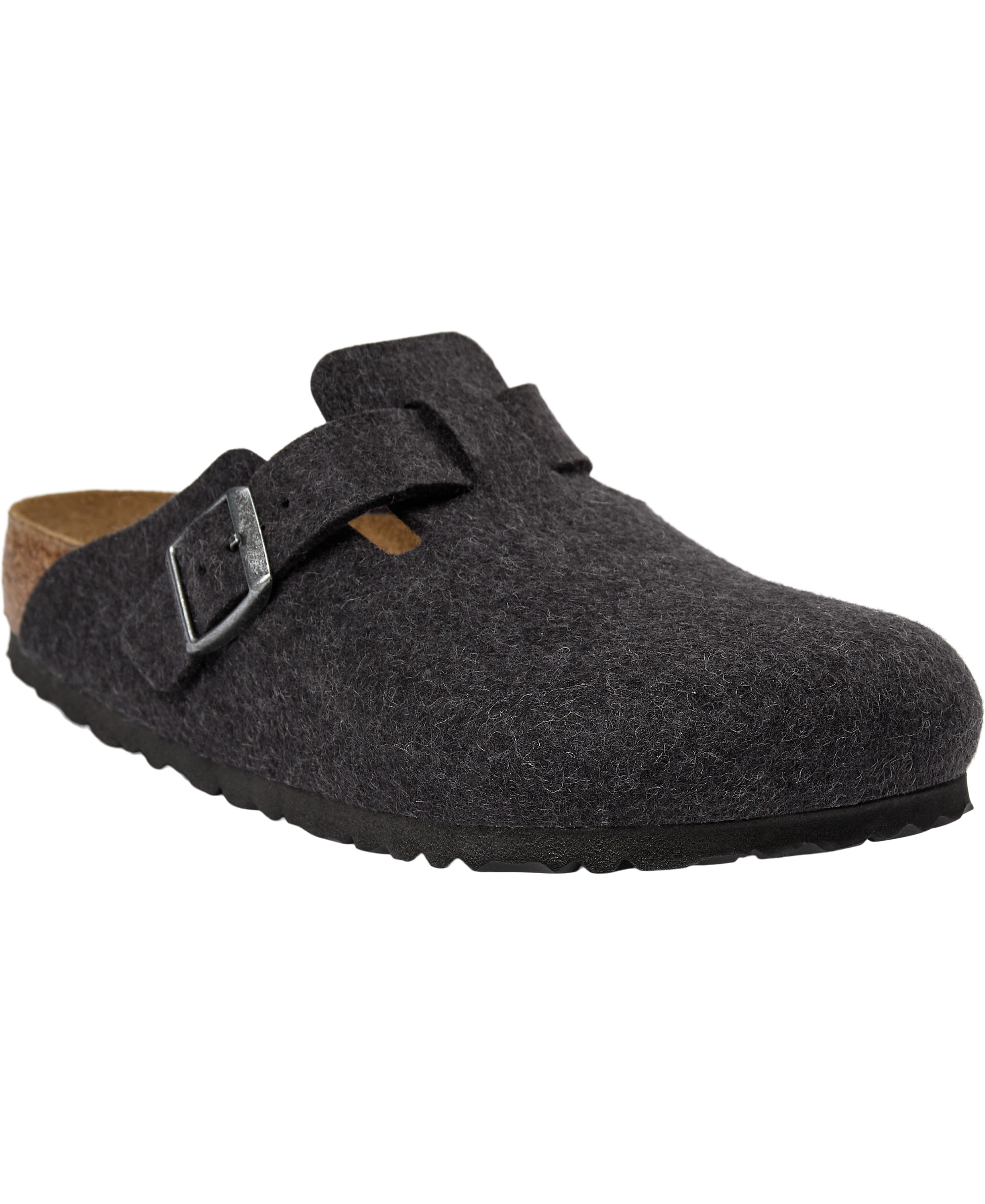 Birkenstock Boston FE Anthrazit Dam Stl. 39 - Platta Sandaler Från Magasin