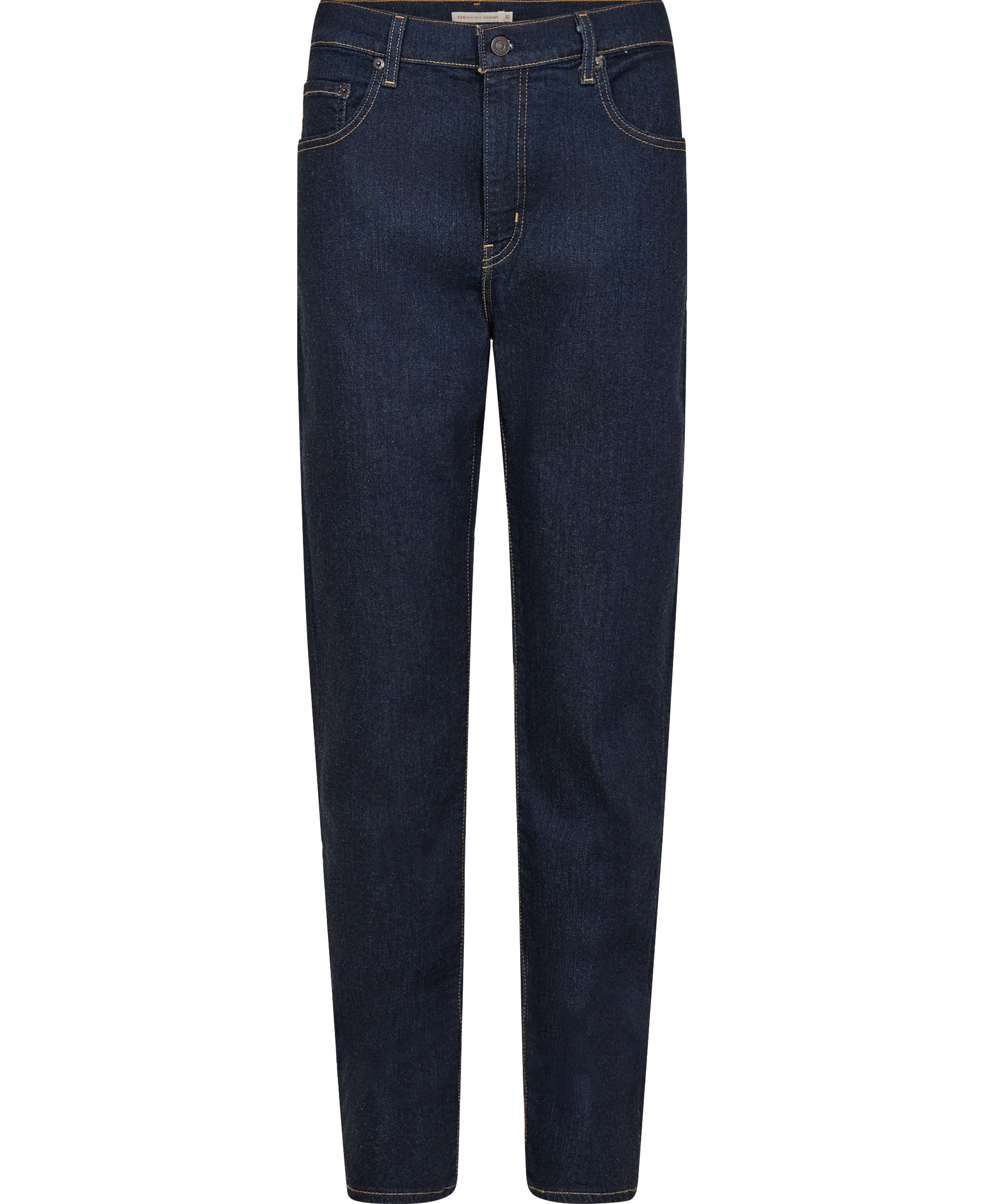 Levi's 724 High Rise Straight Blue WA Dam Jeans Stl. W30 / L34 - Från Magasin
