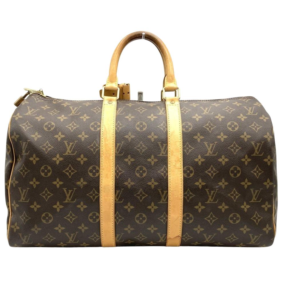 Louis Vuitton Vintage Keepall Stl. - Handväskor Från Magasin
