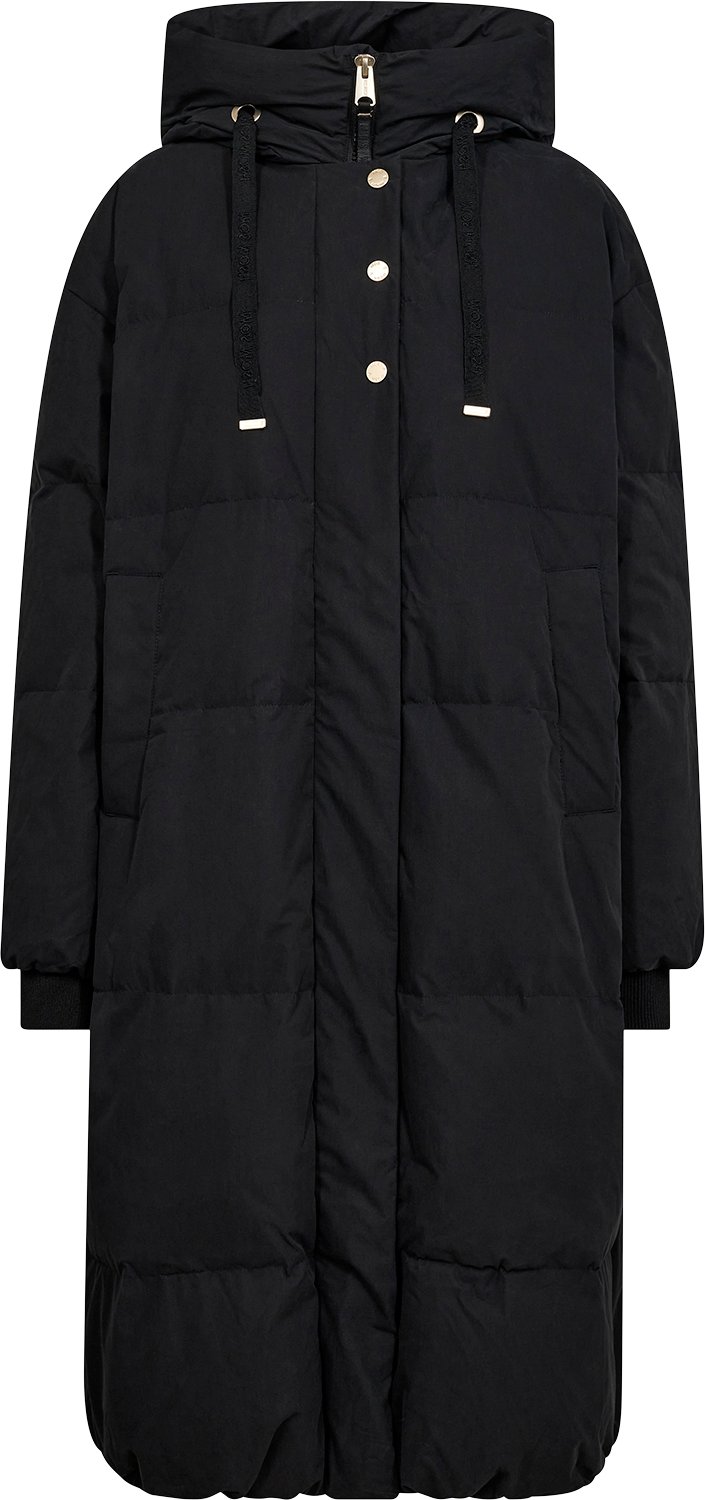 Mos Mosh Mmcayo Long Quilt Jacket Dam Vinterjackor Stl. M - Från Magasin