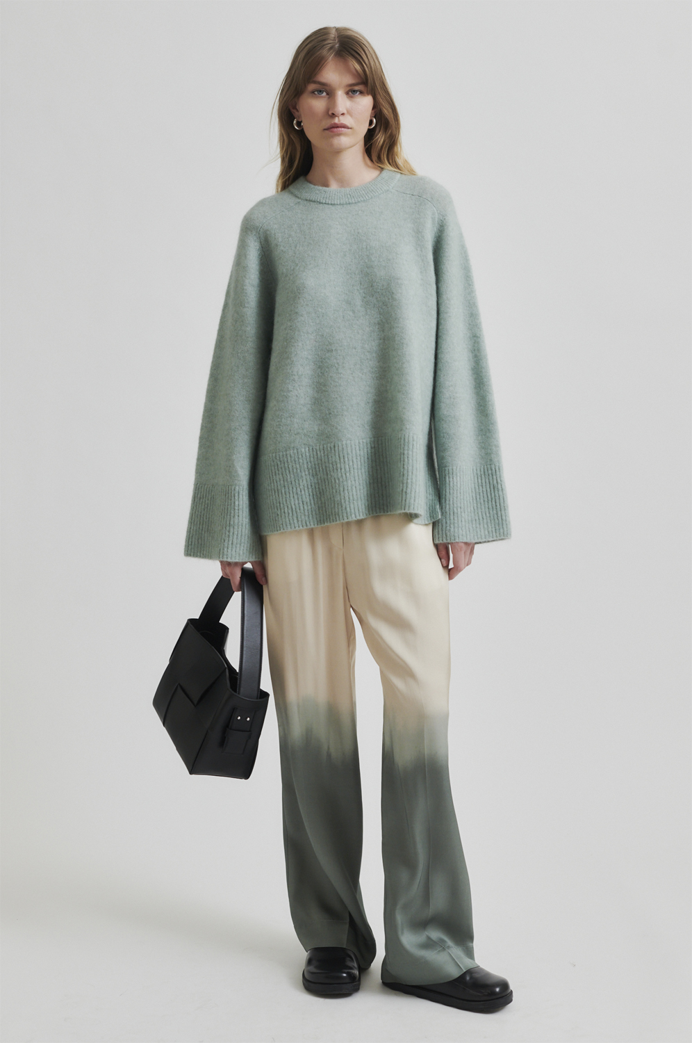 Second Female Avora Trousers Dam Breda Byxor Stl. XS - Från Magasin