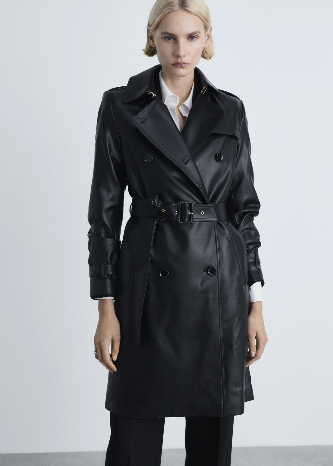 MANGO Trench Coat. - Polanapu Dam Trenchcoats Stl. XXS Från Magasin