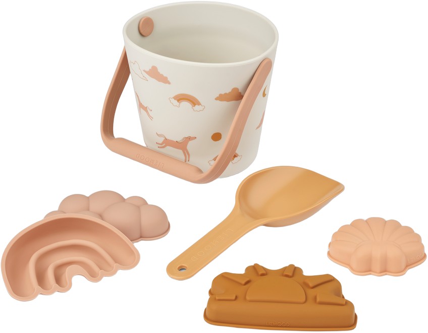Liewood Gilma Dream Beach Set / Ecru - Aktivitetsleksaker Från Magasin