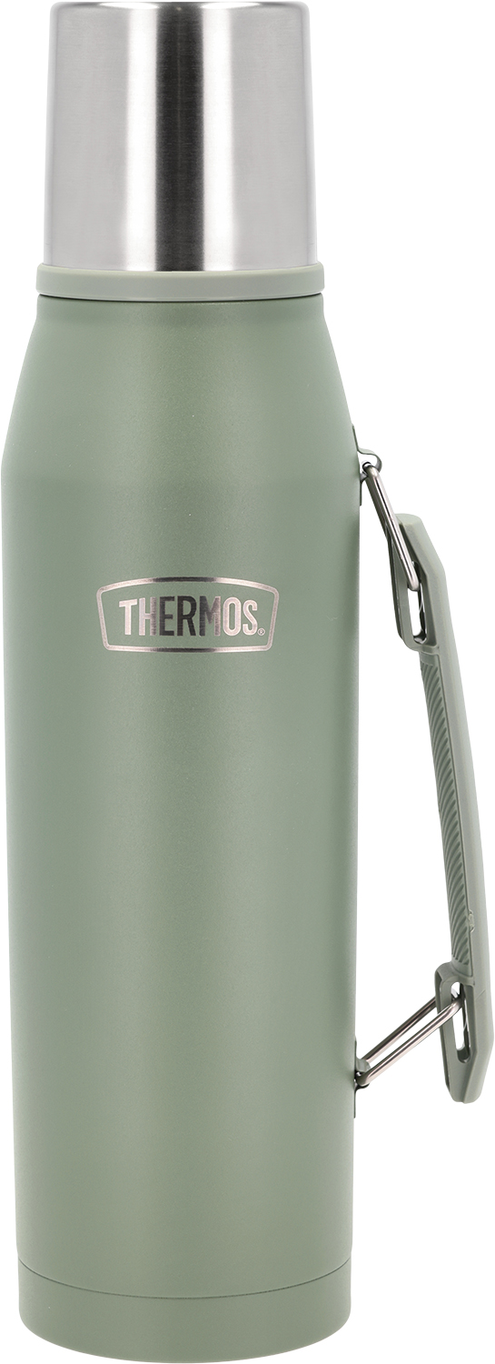 Thermos Termosflaska 1,3 Liter Grön - L:10.7cm B:9.1cm H:35.5cm Termos Från Magasin