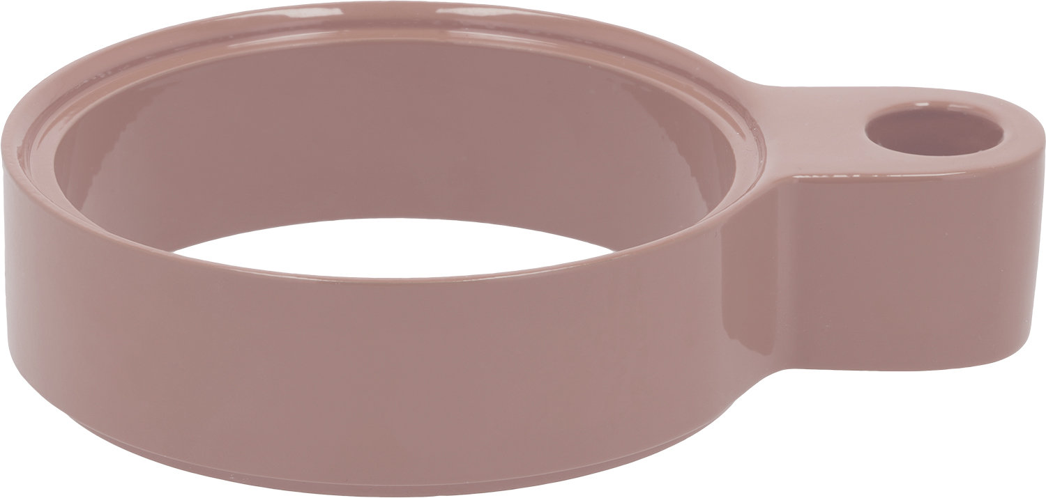 Villa Collection Ljusstake Styles 16 x 3,6 cm Rosa Aluminium - L:16cm B:12cm H:3.6cm Ljusstakar För Kronljus Från Magasin
