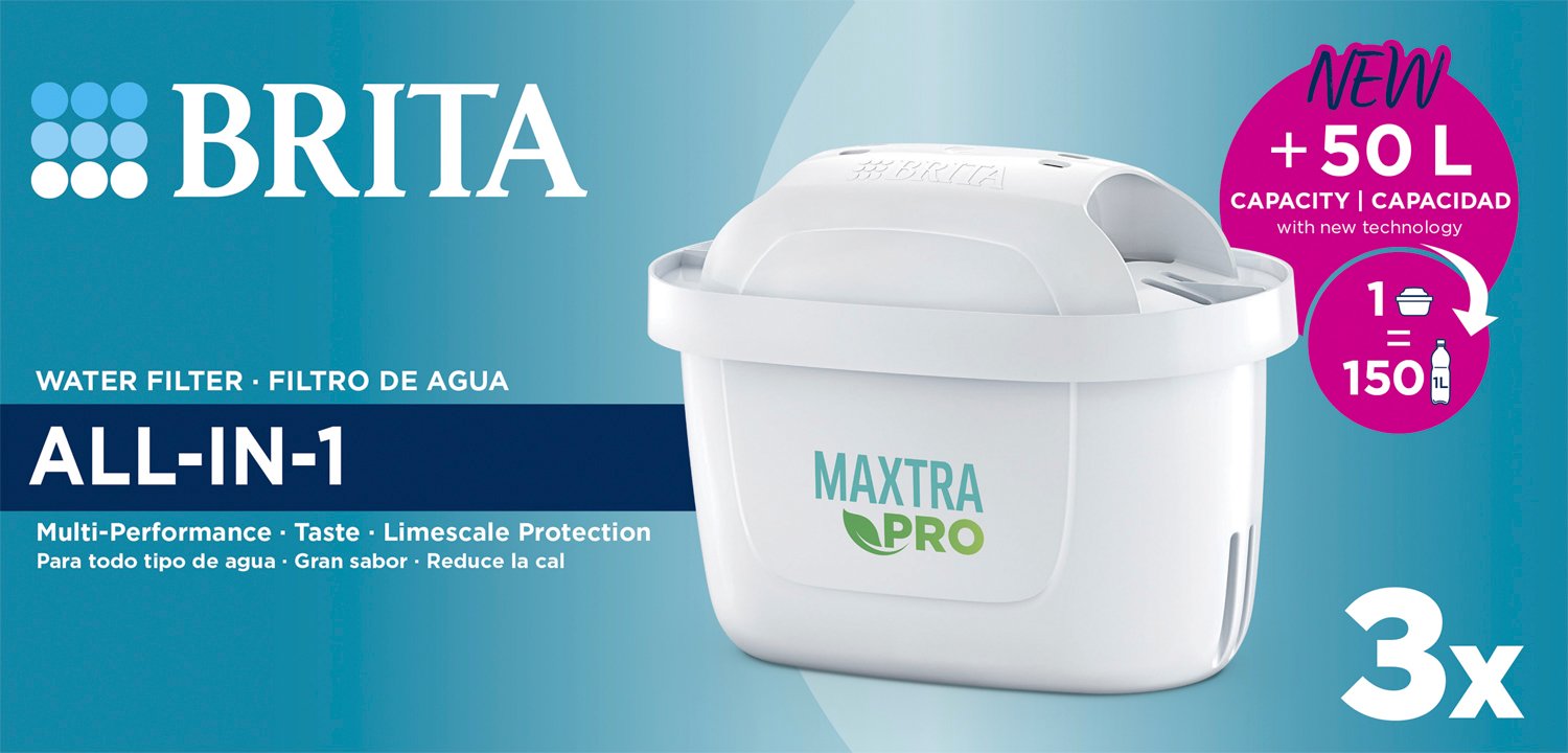 BRITA Pack 3 Mxpro Cartridges - NO_SIZE Vattenfilterkanna Från Magasin