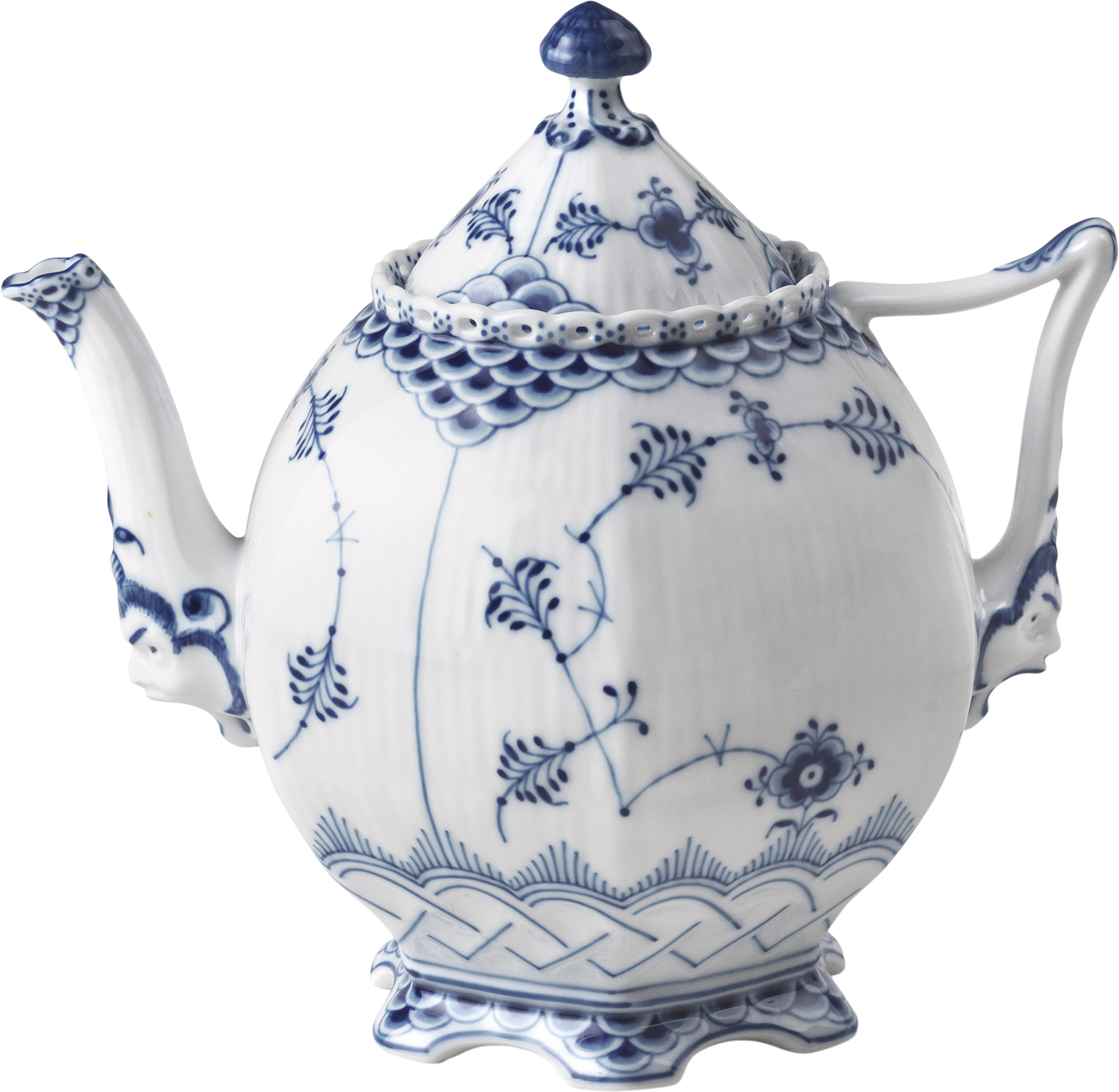 Royal Copenhagen Musselmalet Helblonde Tekande 70 cl - NO_SIZE Tekannor Från Magasin