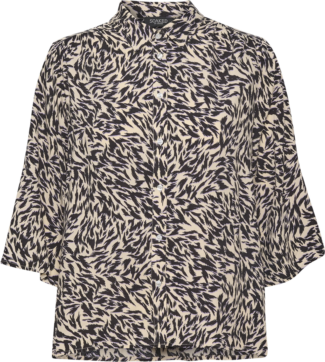Soaked in Luxury Sllivinna Shirt SS Dam Kortärmade Blusar Stl. S - Från Magasin