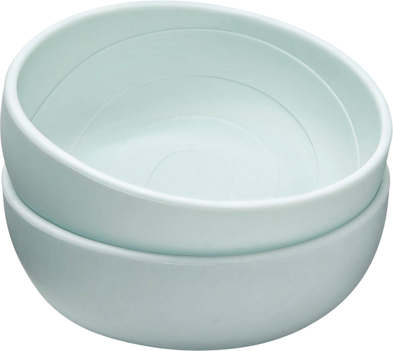 Cam Copenhagen Silicone Bowls Rainbow, Blue Mix, 2pack - Från Magasin