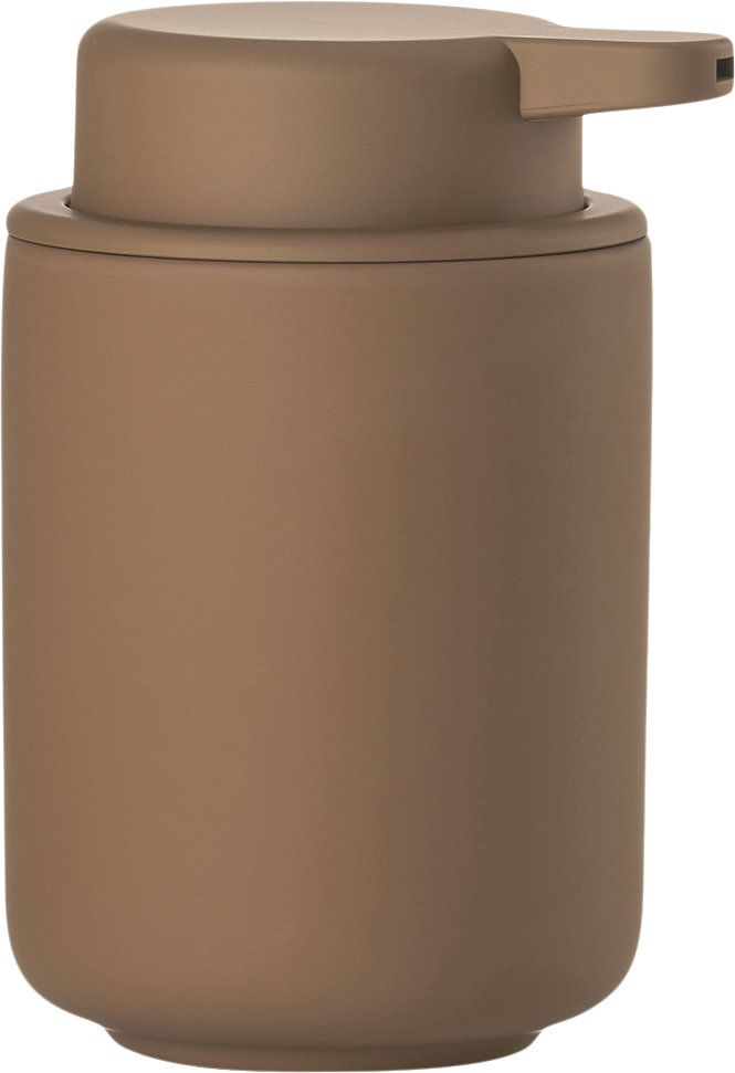 Zone Tvålpump Ume Terracotta - L:8.3cm B:8.3cm H:12.8cm Tvålhållare Från Magasin
