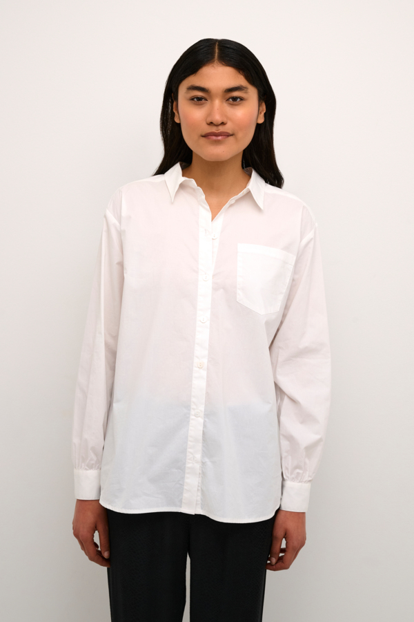 Karen by Simonsen Ninjakb Shirt Dam Långärmade Skjortor Stl. 44 - Från Magasin