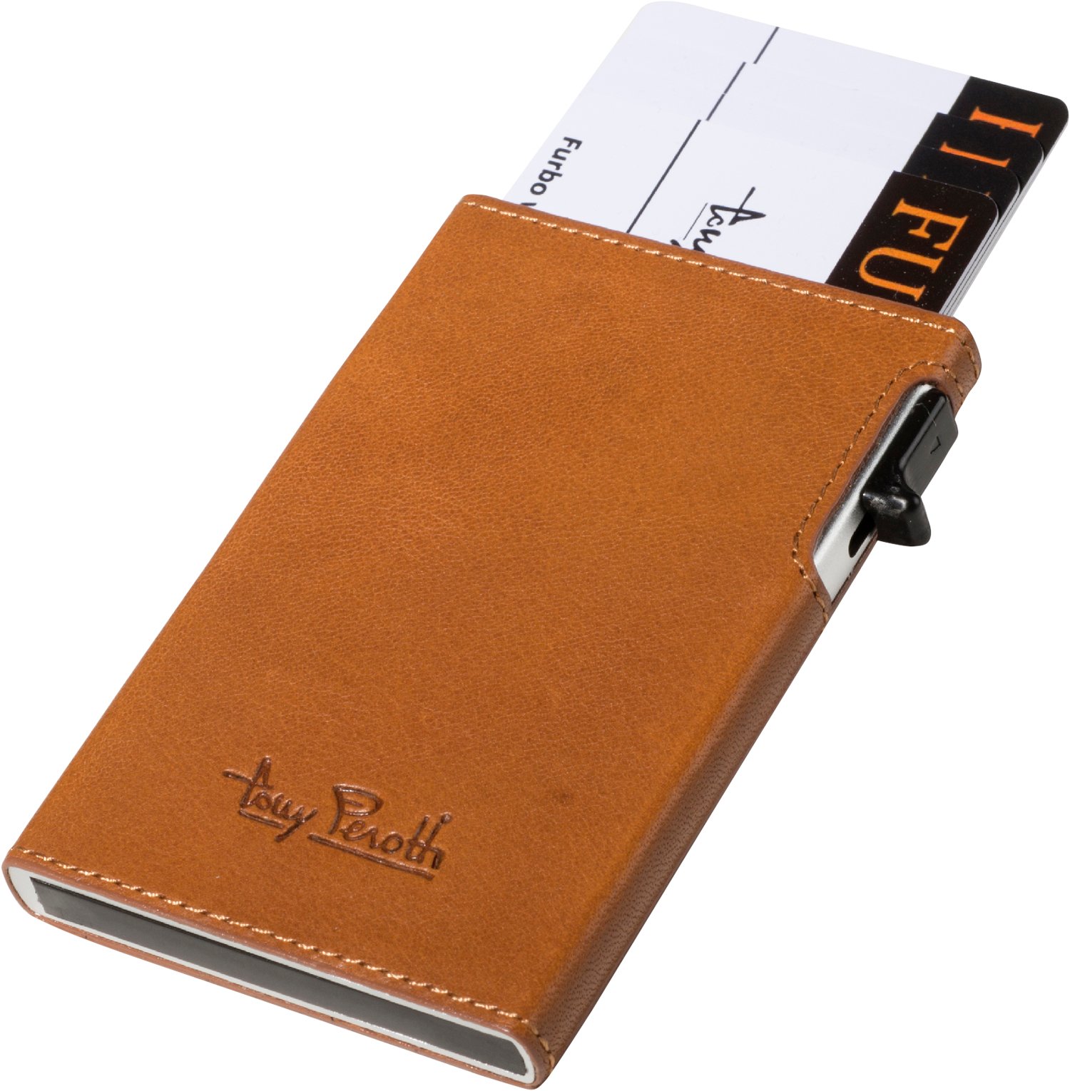 Tony Perotti Cardholder Herr Korthållare Stl. 9,7x6,5x1, - Från Magasin