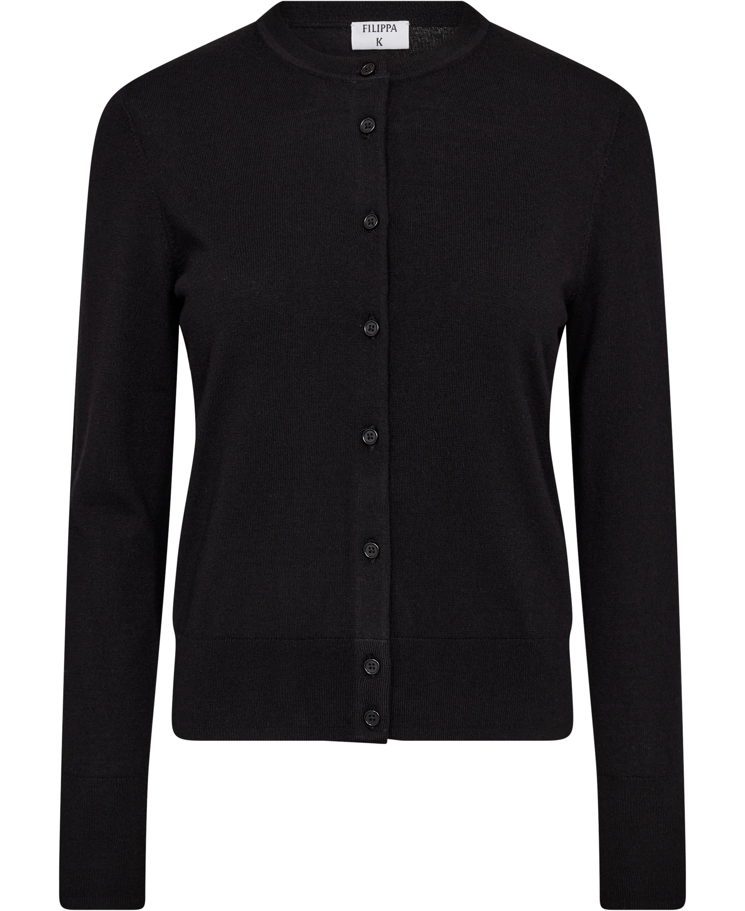 Filippa K Merino Short Cardigan Dam Stickade Tröjor Stl. XS - Från Magasin