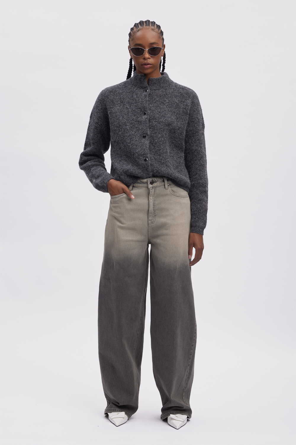 Gestuz Alphagz Short Cardigan Noos Dam Koftor & Cardigans Stl. L - Från Magasin
