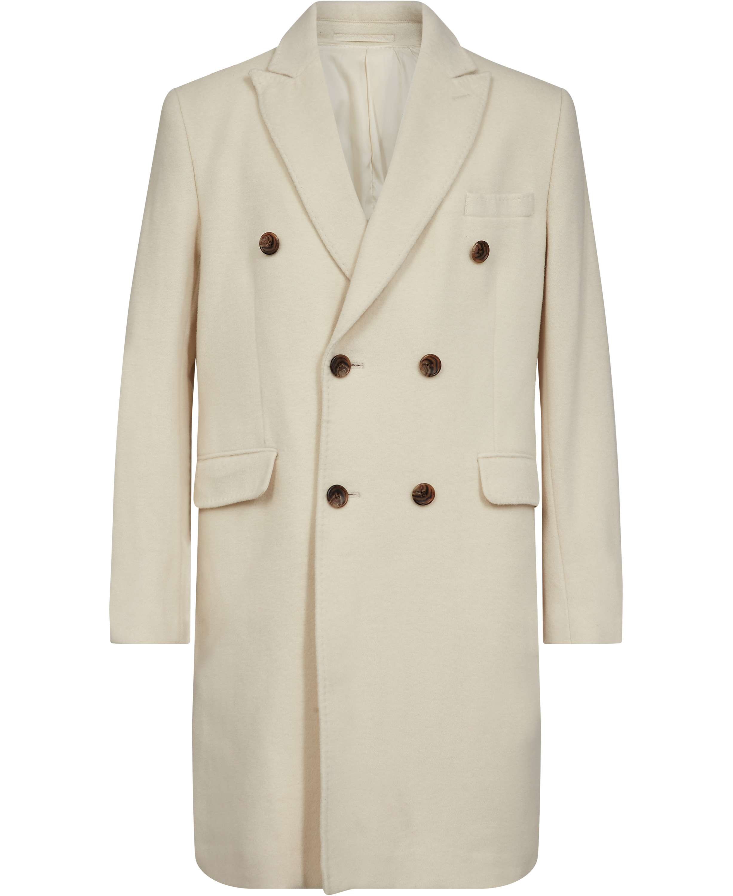 Sand Off White Coat M Sultan DB Herr Höstjackor Stl. 52 - Från Magasin