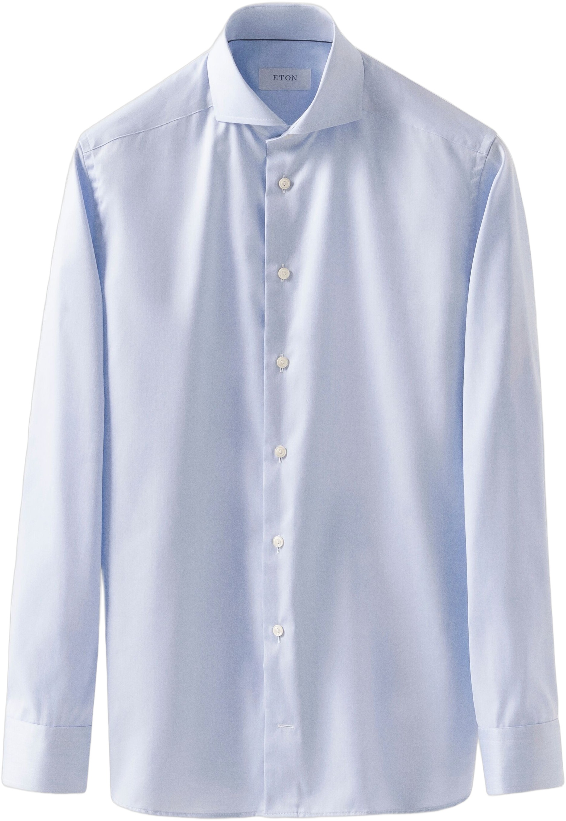 ETON Super Slim Fit Light Blue Signature Twill Shirt Herr Långärmade Skjortor Stl. 36 - Från Magasin