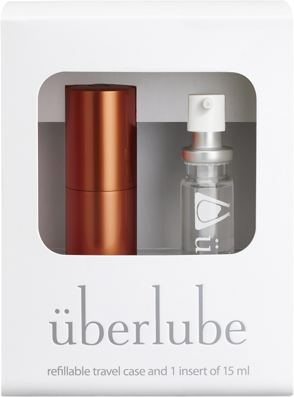 Überlube Uberlube Silicone Lubricant Good-to-go Orange (Or) 15 ML - Silikonbaserat Glidmedel Från Magasin