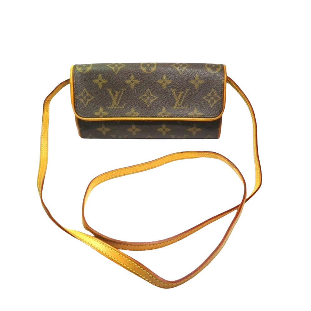 Louis Vuitton Vintage Twin Pochette Stl. - Axelremsväskor Från Magasin