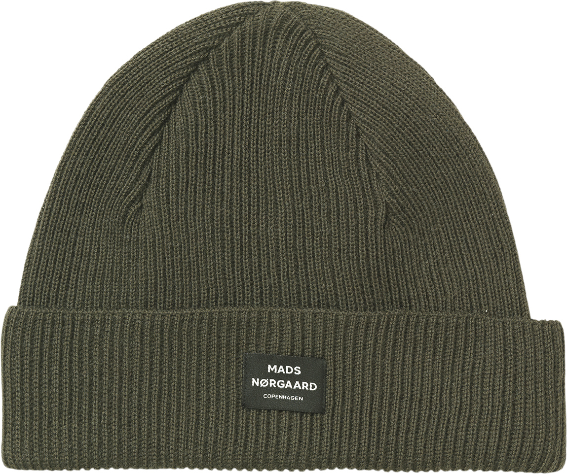 Mads Nørgaard - Copenhagen Wool Ask Beanie Herr Mössor Stl. ONE SIZE Från Magasin