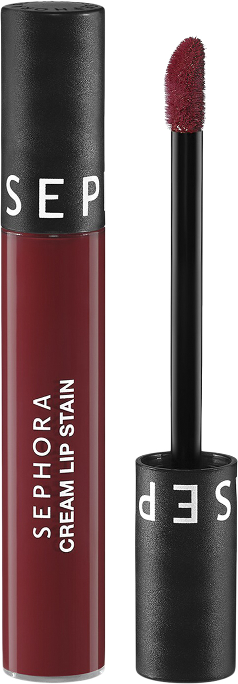 Sephora Collection Cream Lip Stain Rouge Velouté Transfert-proof - Flytande, Matt Läpps 17 Dark Red 5 ML Flytande Från Magasin