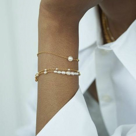 ByBiehl Aura Bracelet Dam Kedjearmband Med Hänge Stl. NO_SIZE - Från Magasin