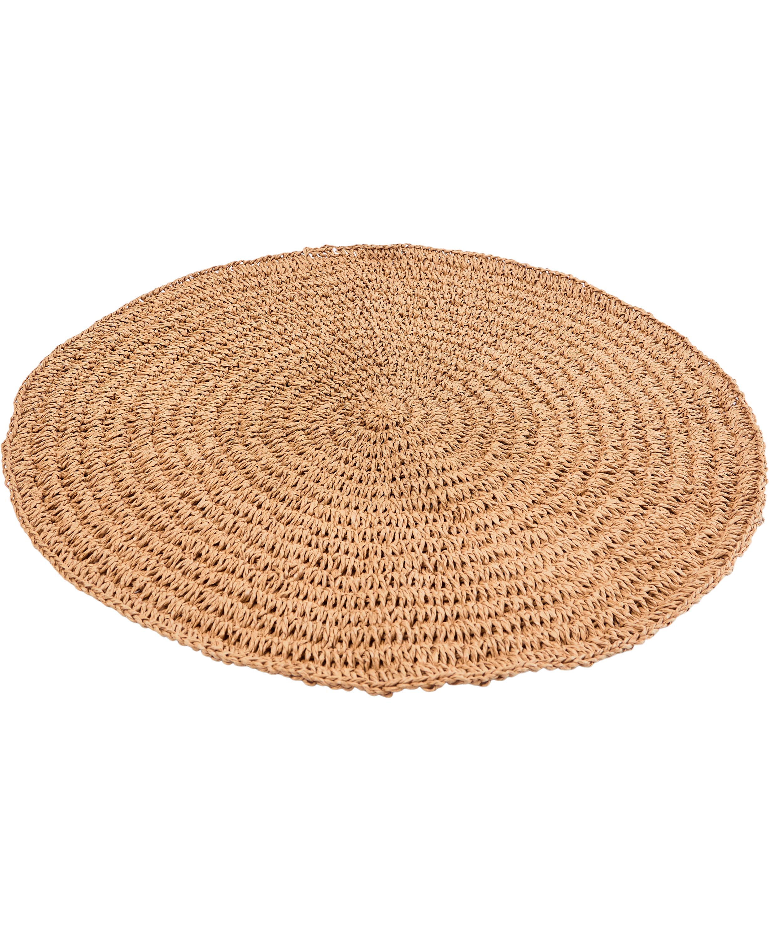 Bungalow Placemat Round Twisted Nature - D 42 cm Bordstabletter Från Magasin