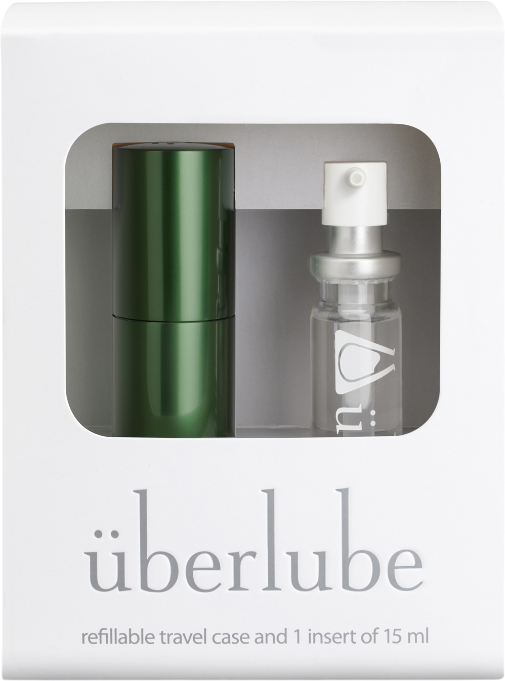Überlube Uberlube Silicone Lubricant Good-to-go Green (Gr) 15 ML - Silikonbaserat Glidmedel Från Magasin