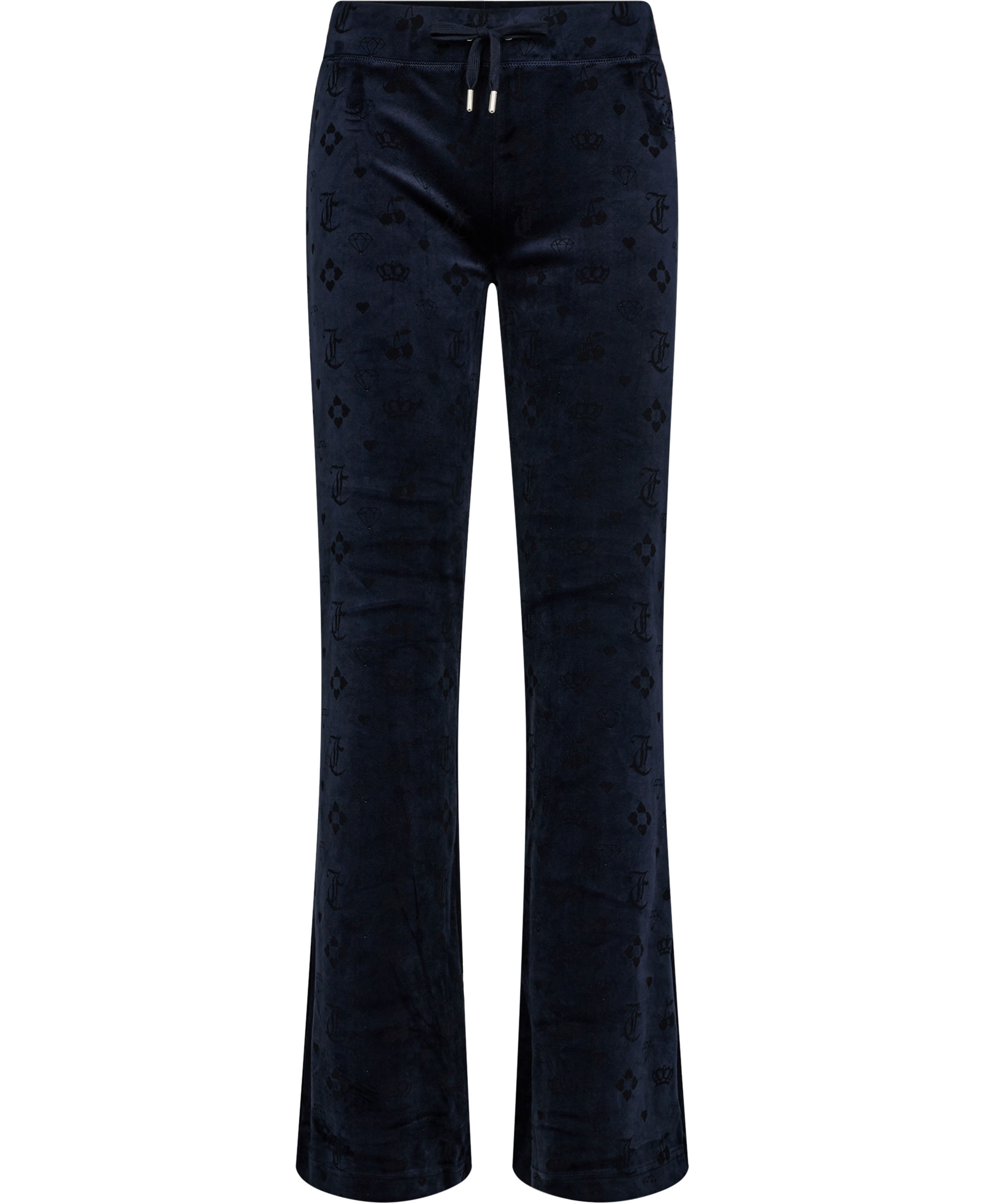 Juicy Couture Monogram Lisa LOW Rise Trackpants Dam Byxor Stl. XS - Från Magasin