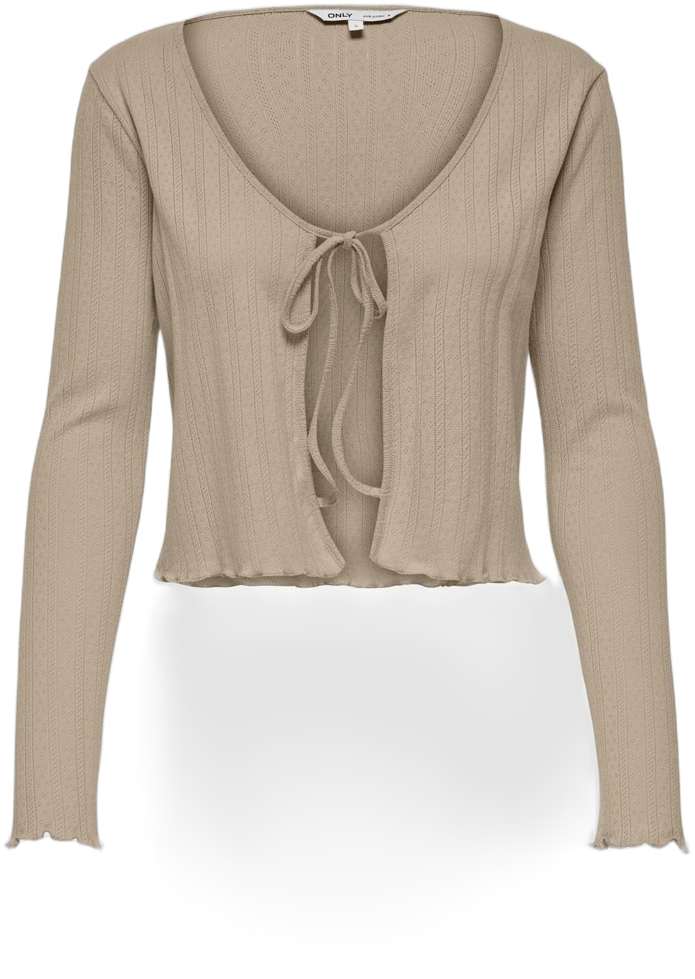 ONLY Onlcarlotta L/S String Cardigan JRS Dam Koftor & Cardigans Stl. XS - Från Magasin