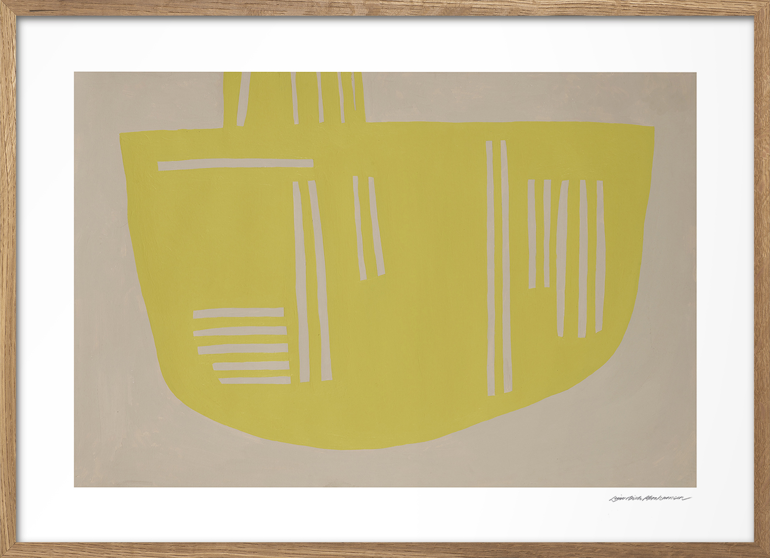 The Poster Club Leise Dich Abrahamsen - Floating 30x40 Affischer Från Magasin