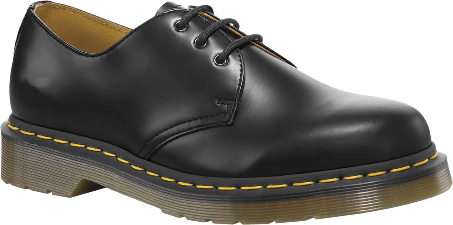 Dr. Martens 1461 Black Smooth Dam Stl. 36 - Loafers Från Magasin
