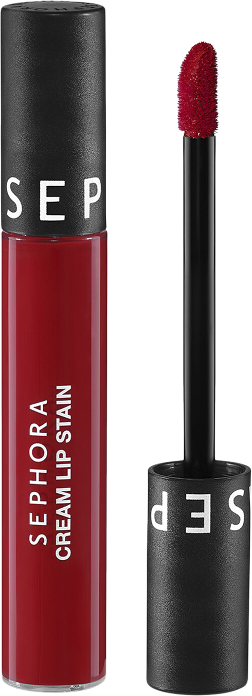 Sephora Collection Cream Lip Stain Rouge Velouté Transfert-proof - Flytande, Matt Läpps 01 Always Red 5 ML Flytande Från Magasin