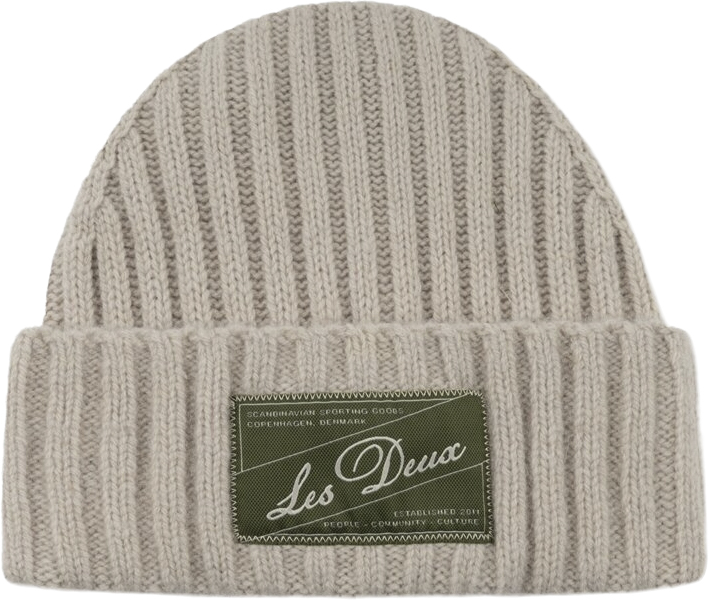 Les Deux Wells Wool Beanie Herr Mössor Stl. One size - Från Magasin