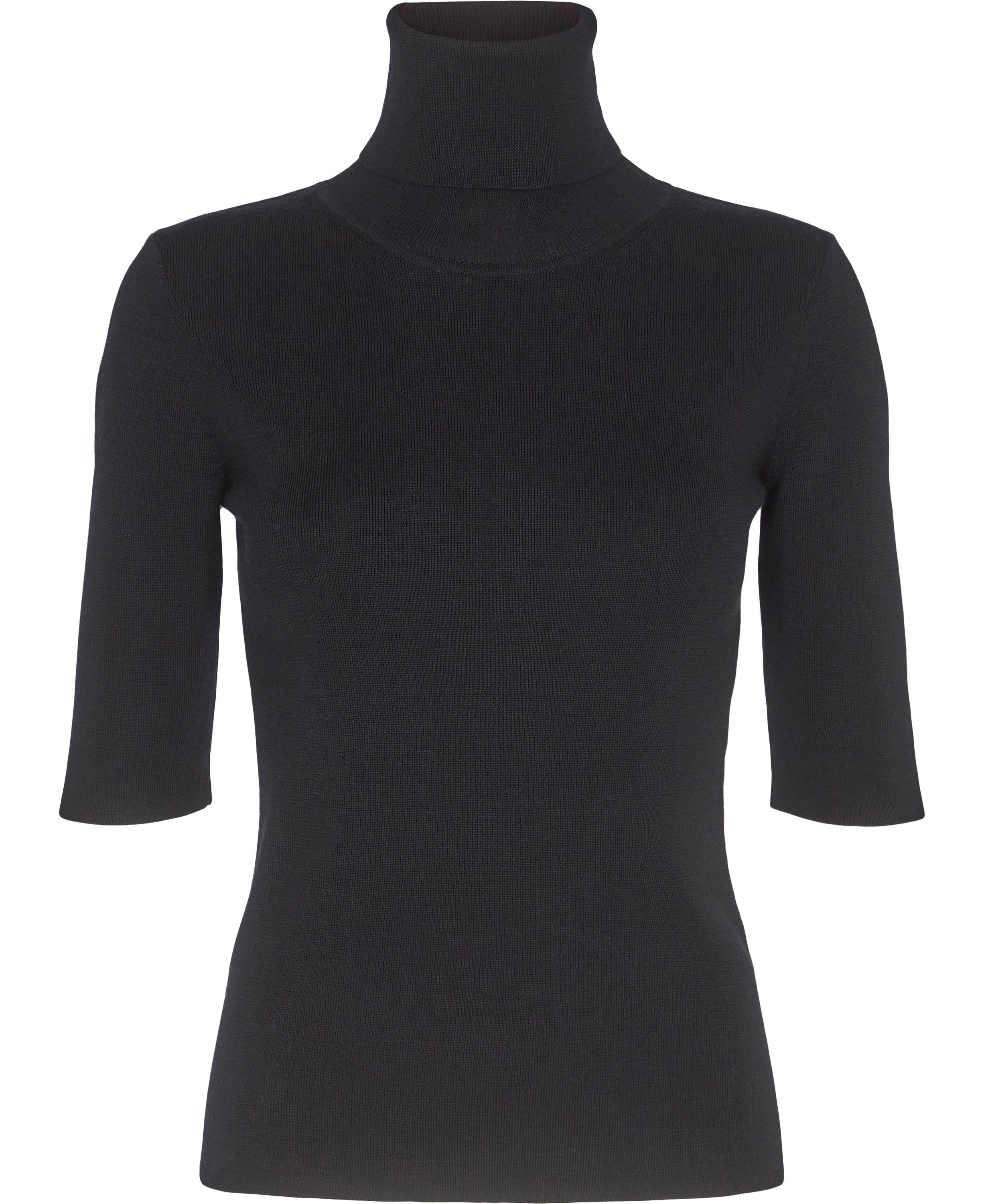 Filippa K Merino Elbow Sleeve Top Dam Stickade T-shirts Stl. XS - Från Magasin