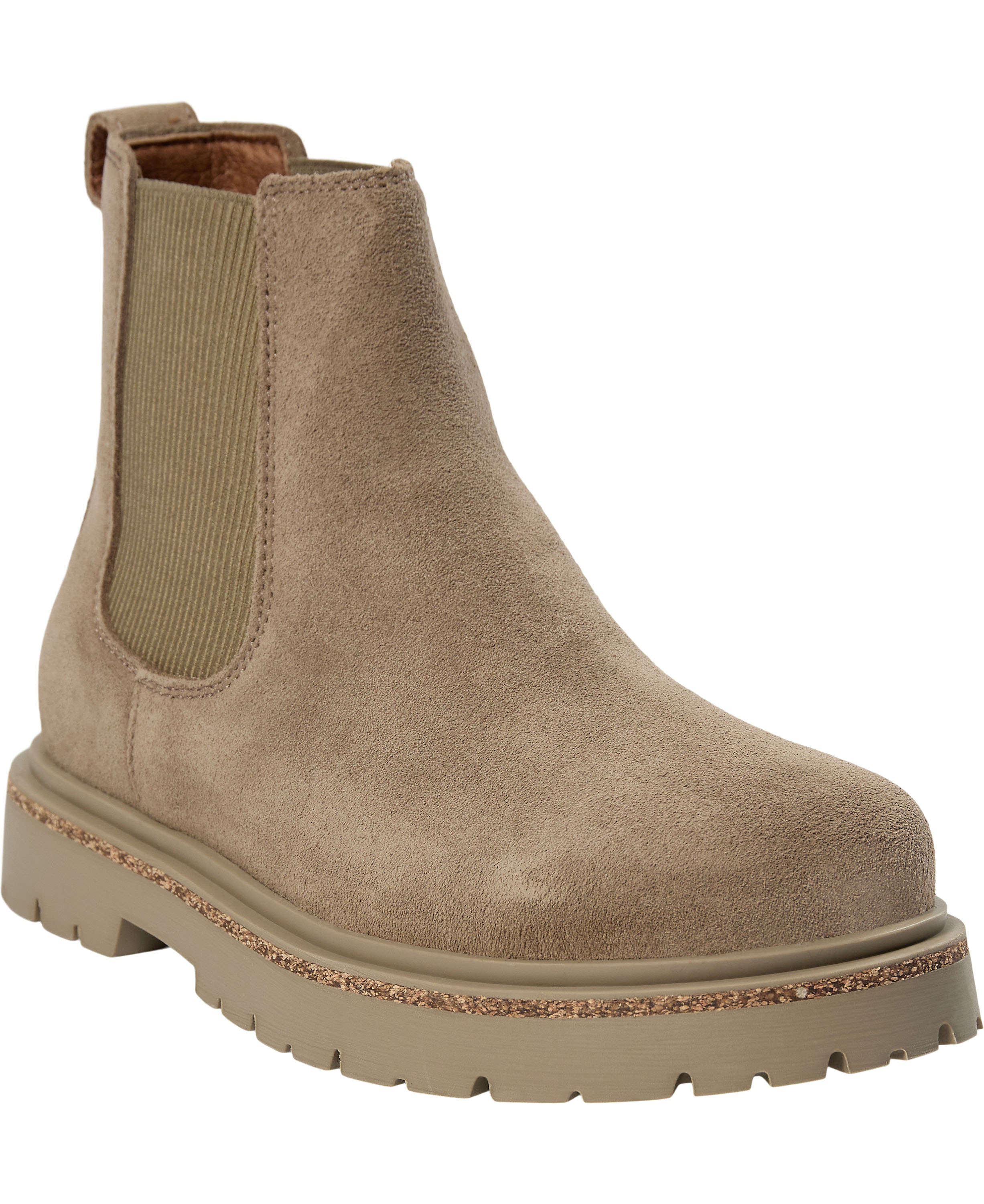 Birkenstock Highwood Slip On Mid W Leve Taupe Dam Stl. 37 - Chelsea Boots Från Magasin