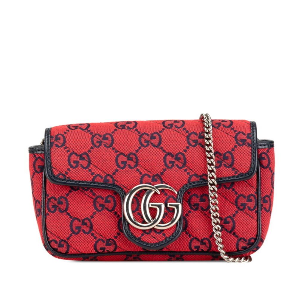 Gucci Vintage Marmont Stl. - Axelremsväskor Från Magasin