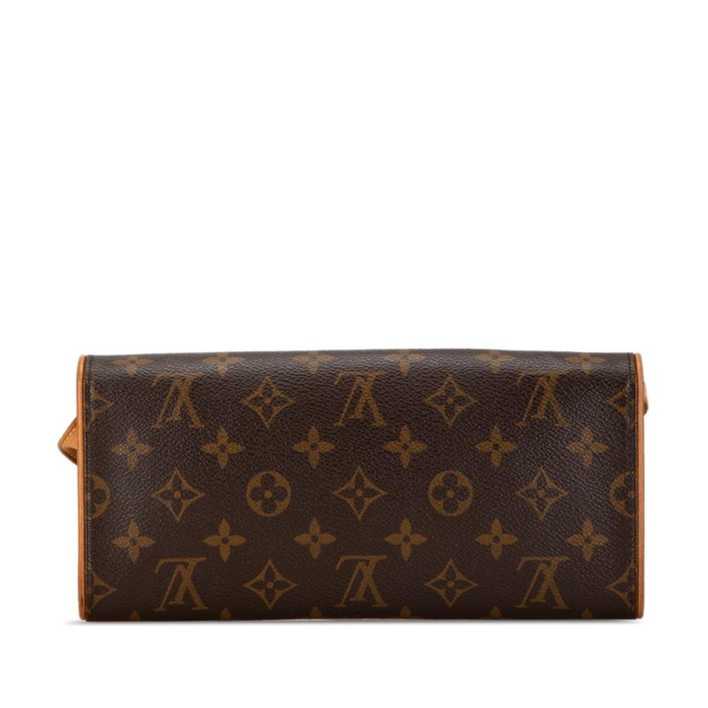 Louis Vuitton Vintage Twin Pochette Stl. - Axelremsväskor Från Magasin