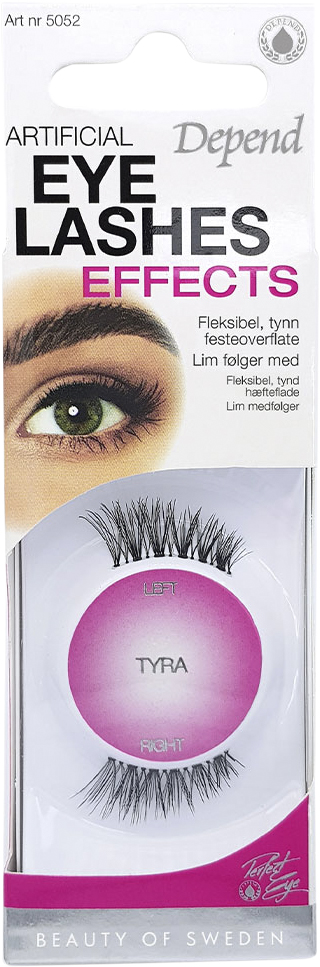 Depend PE Eyelashes Tyra No/dk 0008 NO_SIZE - Lösögonfransar Från Magasin