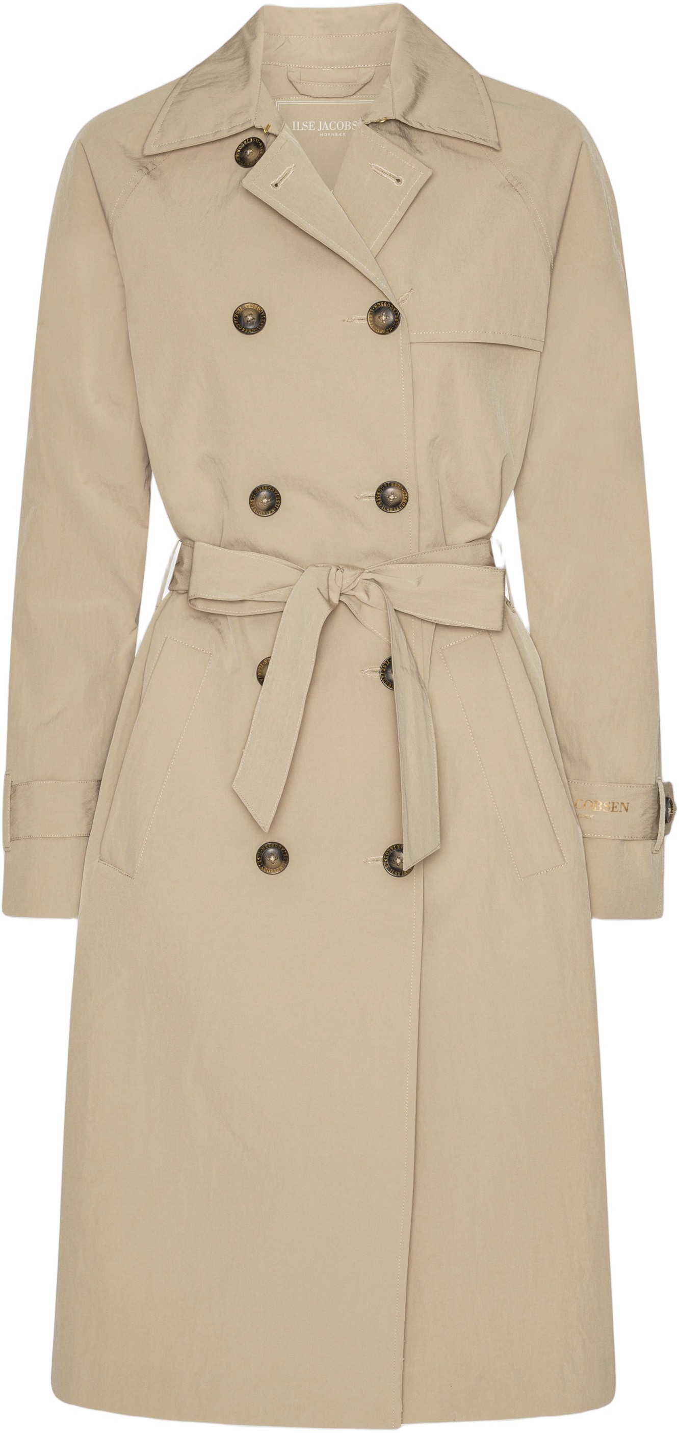 ILSE JACOBSEN Raincoat Dam Regnkläder Stl. 38 - Från Magasin