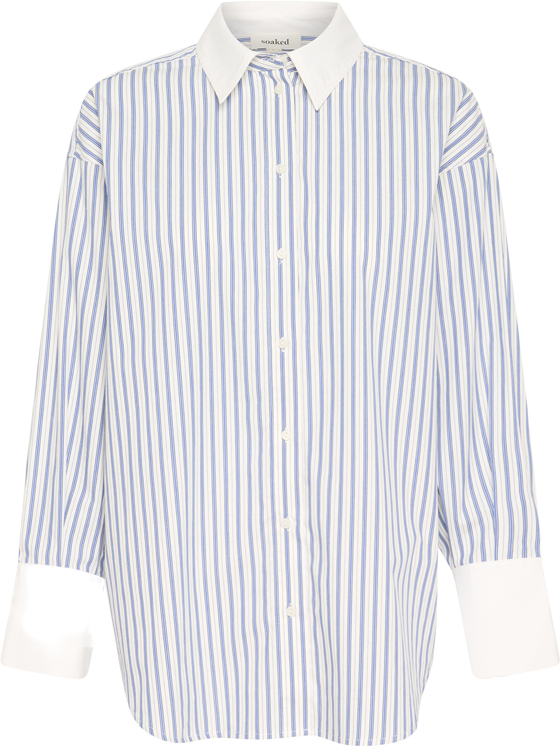 Soaked in Luxury Slmimilou Iva Shirt LS Dam Skjortor Stl. L - Från Magasin