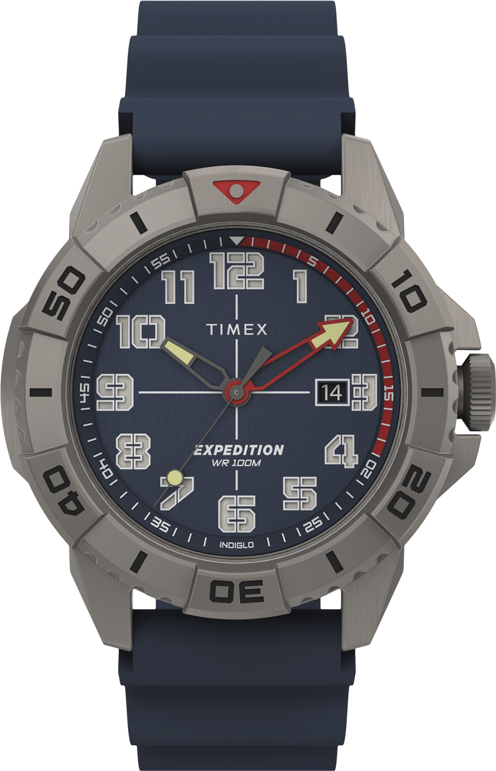 Timex Expedition North Ridge IP Titanium Metal Case Blue Dial Herr Klockor Stl. One size - Från Magasin