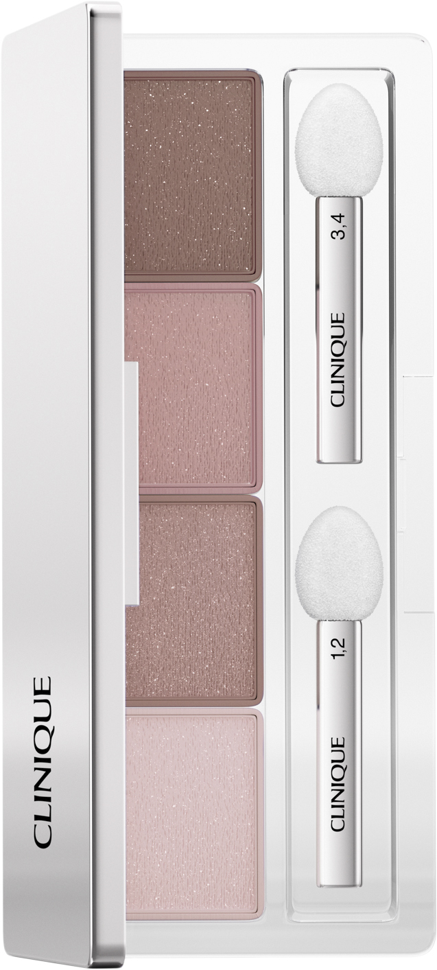 Clinique All About Shadow Quad Eyeshadow Palette Chocolate 3.30 g - Paletter Från Magasin