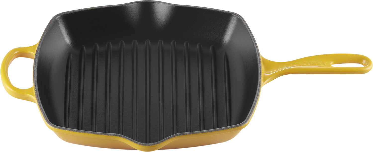 Le Creuset Kvadratisk Grillpande 26cm Nectar - 26 cm Grillpannor Från Magasin