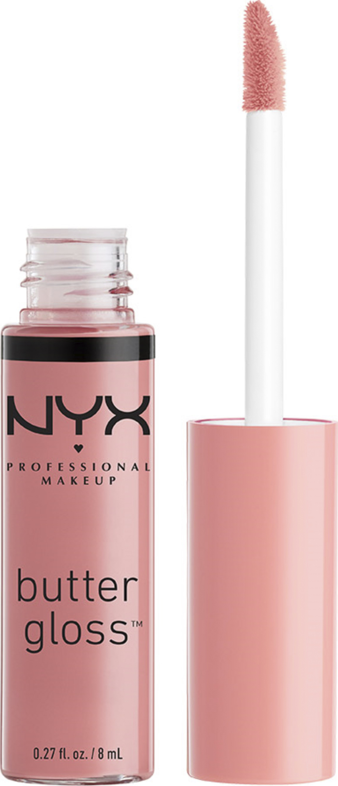 NYX PROFESSIONAL MAKEUP Butter Gloss Lip Creme Brulee 05 8.0ml - Läppglans Från Magasin