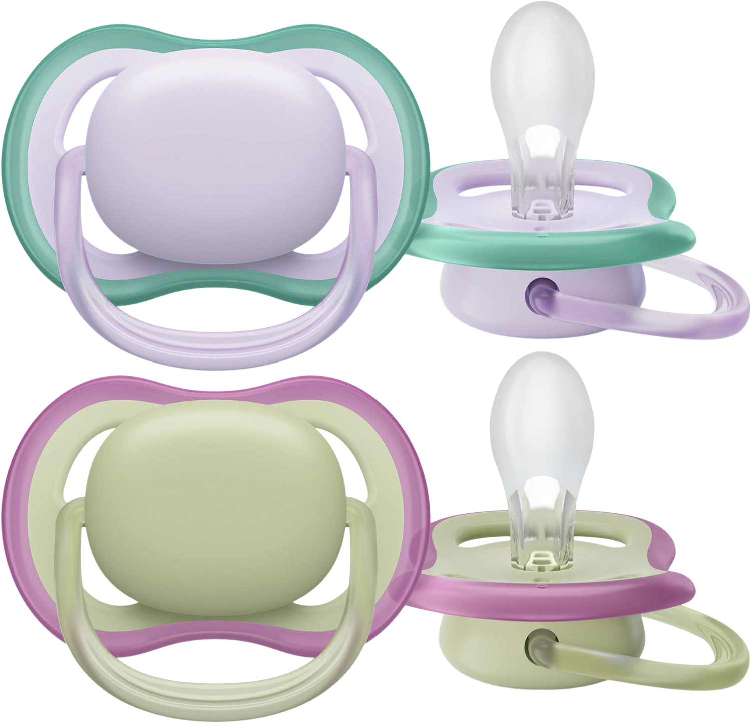 Philips Avent Ultra air sut Pakke med 2 - 0-6m Från Magasin